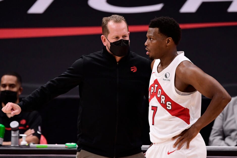 Kyle Lowry and Nick Nurse in their time together with the Toronto Raptors