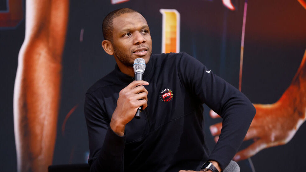 Suns president of basketball ops and GM James Jones...