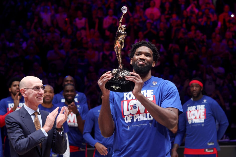 Joel Embiid won the MVP trophy in 2023