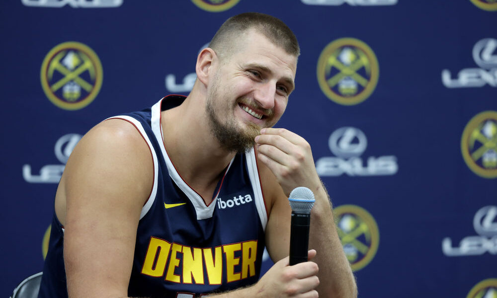 Nikola Jokic is already making Cam Johnson and Tim Hardaway Jr. smile