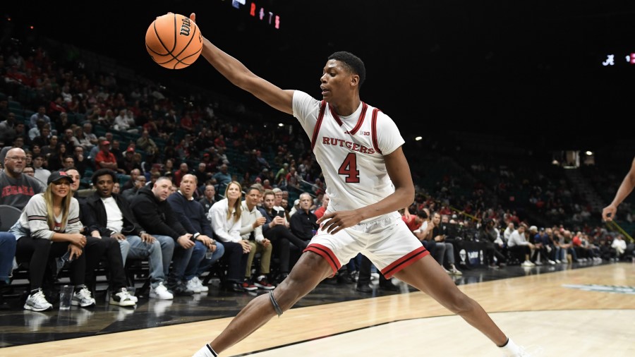 Ace Bailey #4 of the Rutgers Scarlet Knights