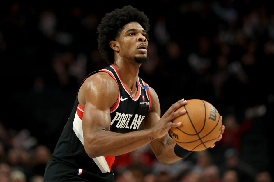 Portland Trail Blazers guard Scoot Henderson