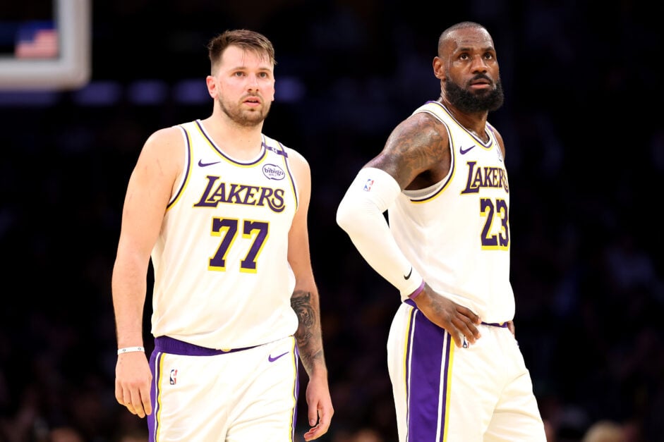 Luka Doncic and LeBron James will be entering their first full season together as teammates