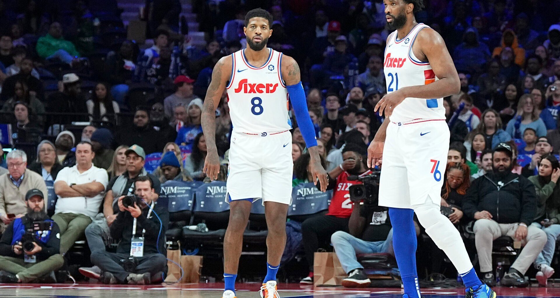 Udonis Haslem shares big problem with Philadelphia 76ers duo Joel Embiid and Paul George, and it's not injuries