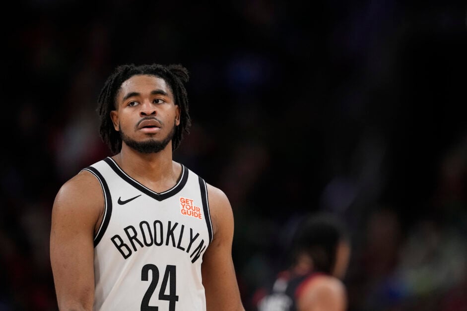 Brooklyn Nets guard Cam Thomas, a natural scorer, who has gotten criticized lately.
