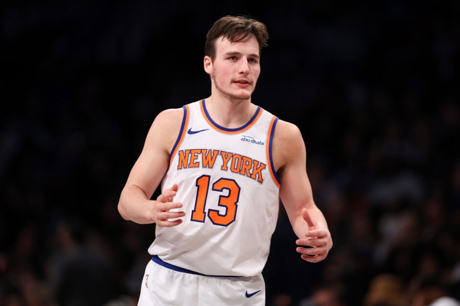 Tyler Kolek stepped up for the New York Knicks in their Summer League win against the Brooklyn Nets