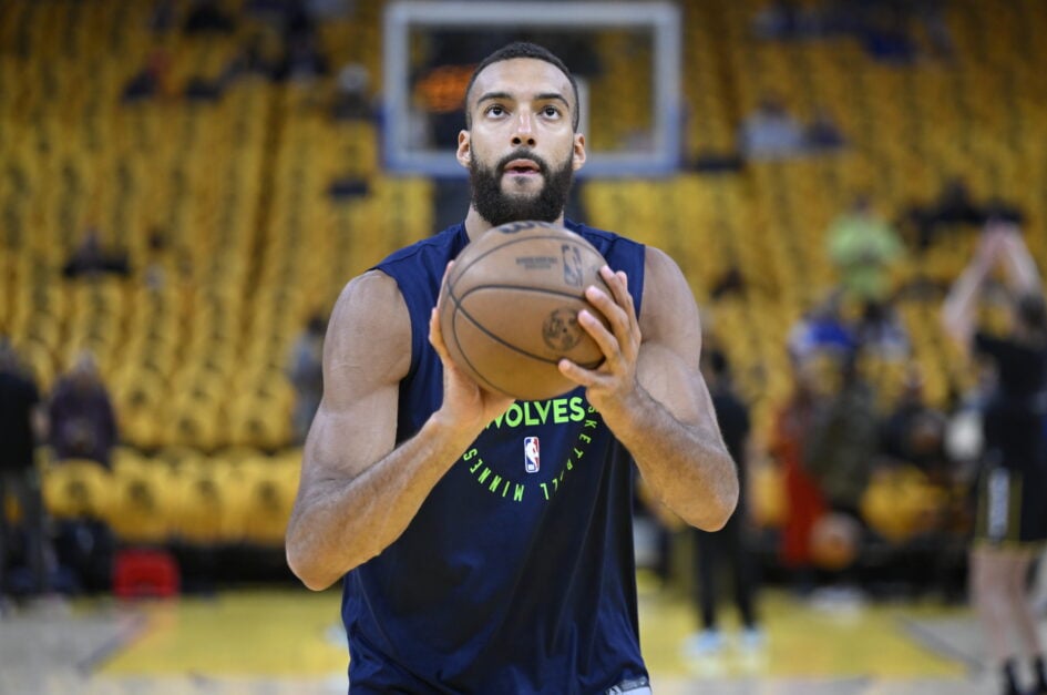 Four-time Defensive Player of the Year and Minnesota Timberwolves star Rudy Gobert, who will likely be a Hall of Fame-worthy player.