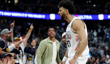 Oddsmakers gave the Nuggets the fourth-highest win total in the NBA