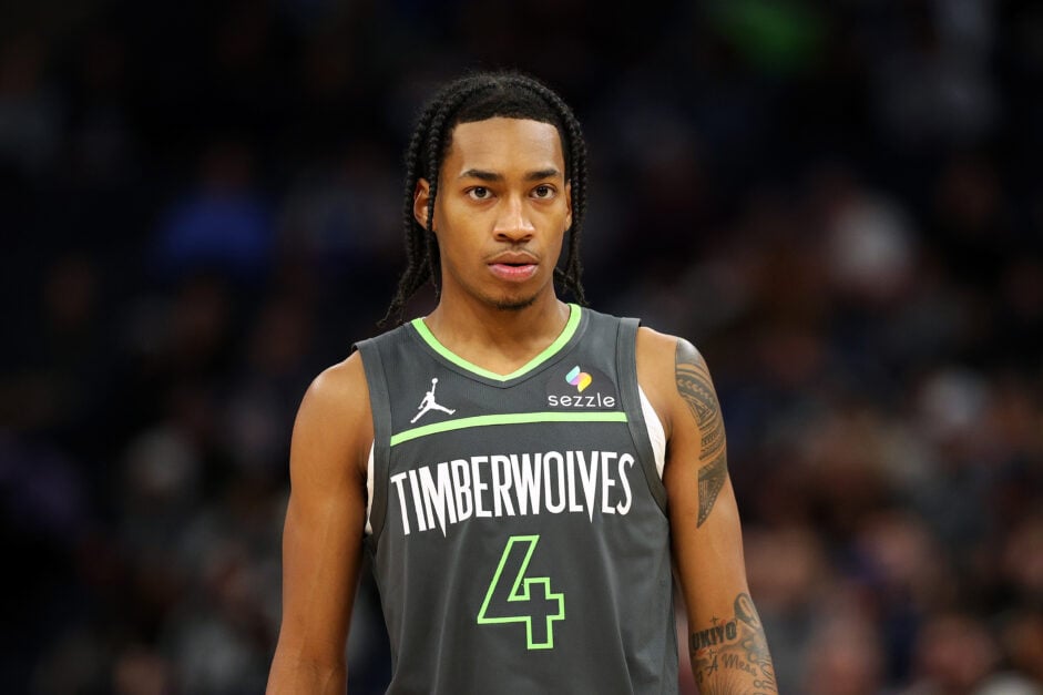 Minnesota Timberwolves point guard Rob Dillingham