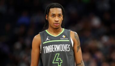 Rob Dillingham gives instant reaction to Joan Beringer's sensational Timberwolves debut, 'don't even...'