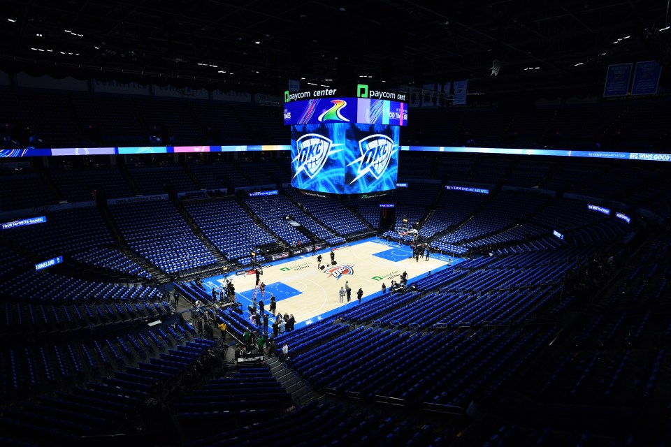 OKC currently play their games at the Paycom Center in downtown Oklahoma City
