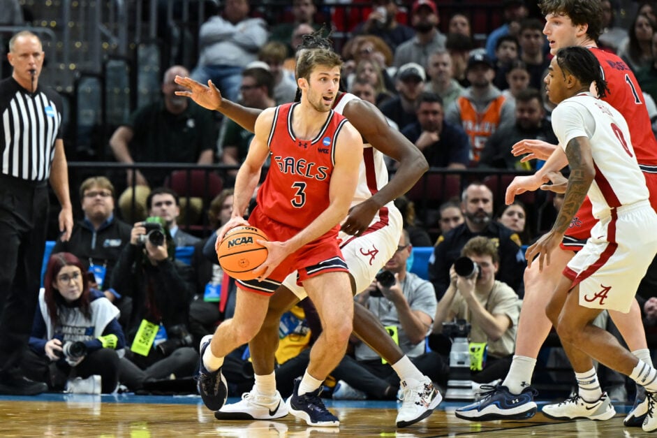 Augustas Marciulionis for Saint Mary's v Alabama