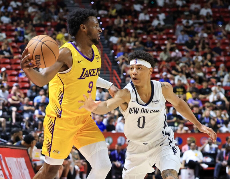 Jeremiah Fears going up against Bronny James