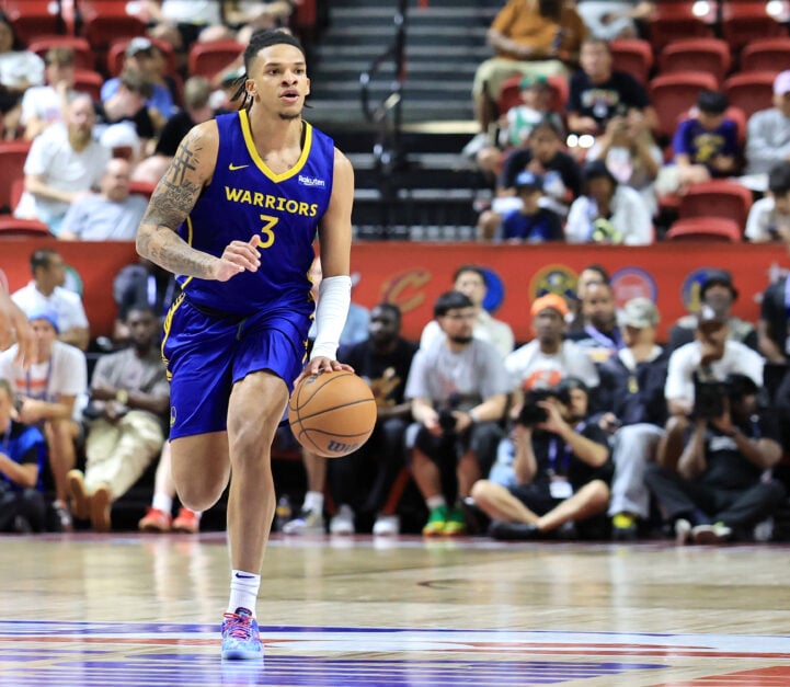 2025 NBA Summer League - Golden State Warriors v Utah Jazz