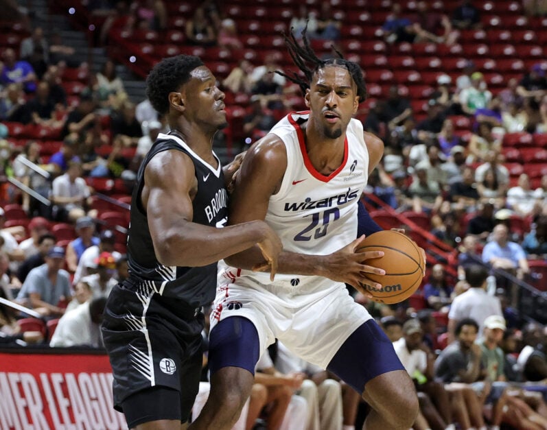 Alex Sarr was drafted second overall in the 2024 NBA Draft