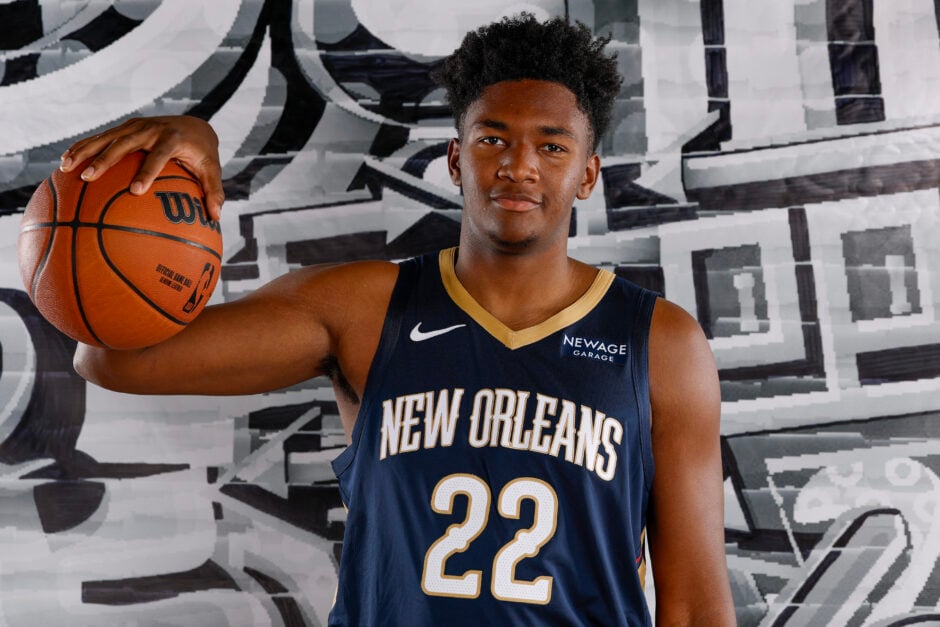 Derik Queen was picked 13th overall by the New Orleans Pelicans