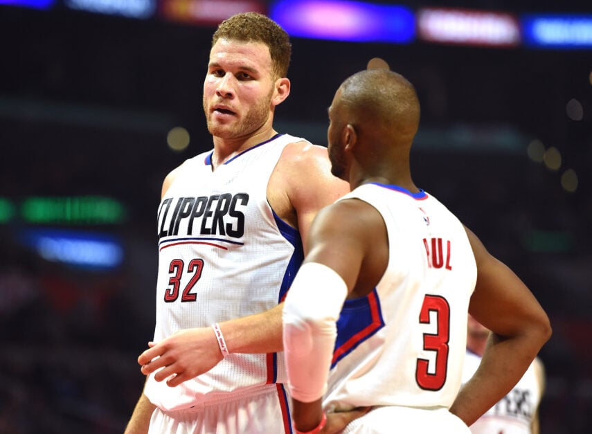 Blake Griffin and Chris Paul on the LA Clippers