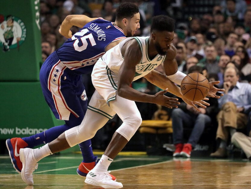 Philadelphia 76ers Vs Boston Celtics At TD Garden