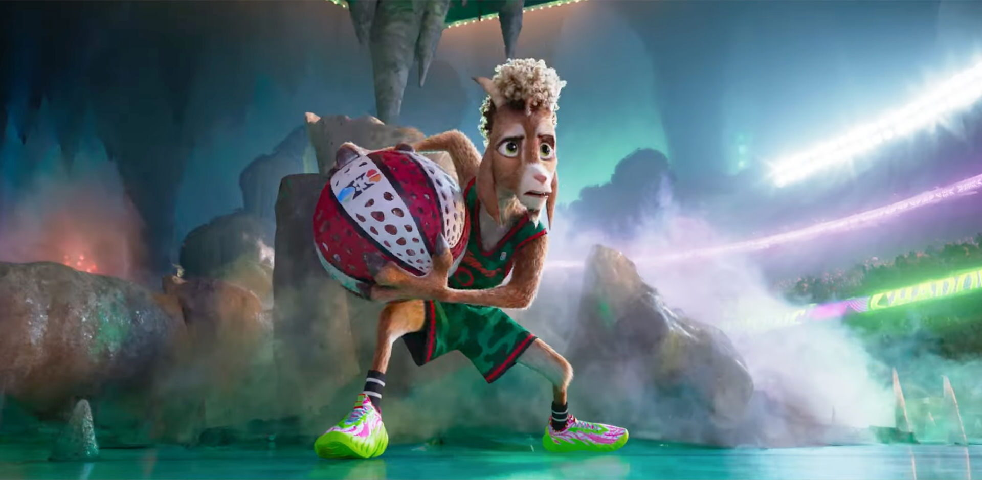 First Look Teaser for Steph Curry's 'GOAT' Animated Basketball Movie