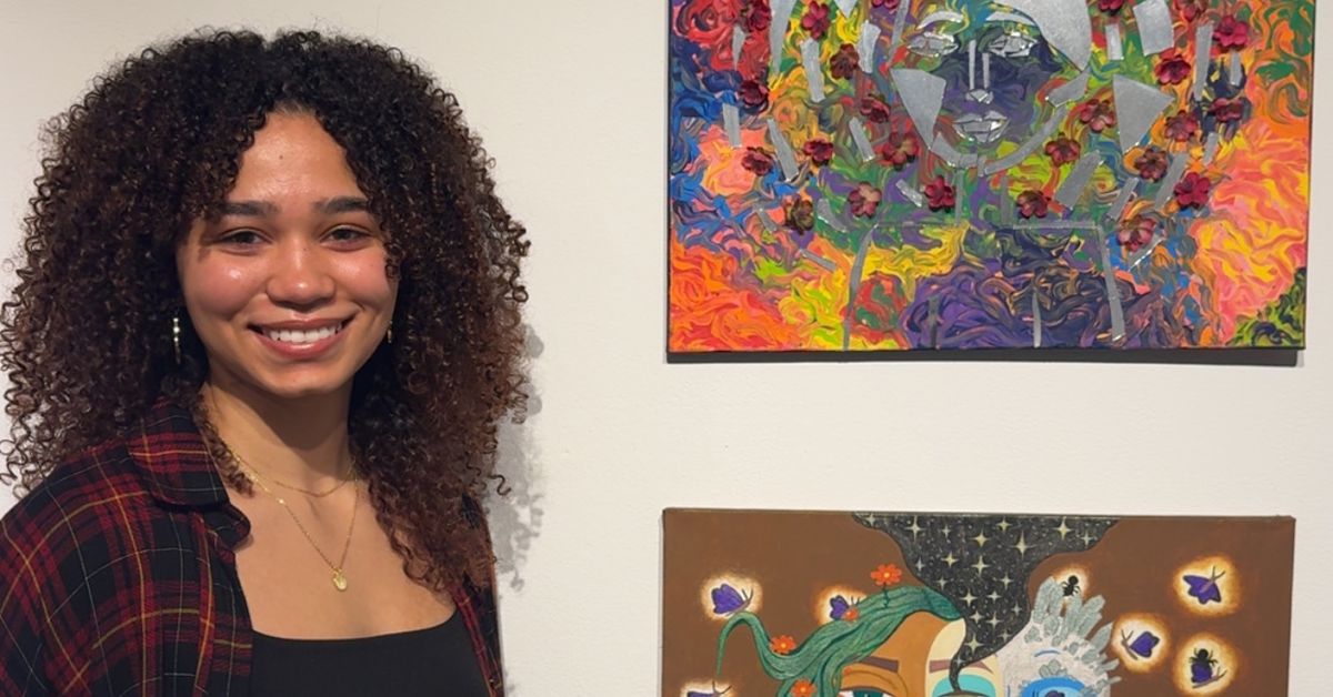 A renewed love of art helps Madison Greene transition to life after basketball
