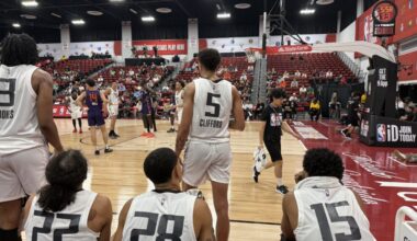 Nique Clifford continues to grow comfortbale in Summer League