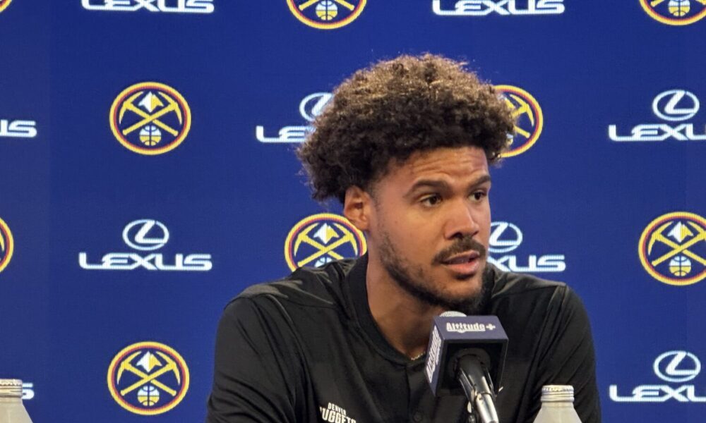 Cam Johnson says playing in front of supportive Nuggets fans is a 'huge perk'