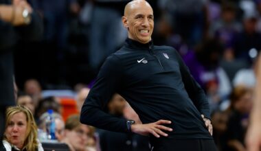 Sacramento Kings head coach Doug Christie