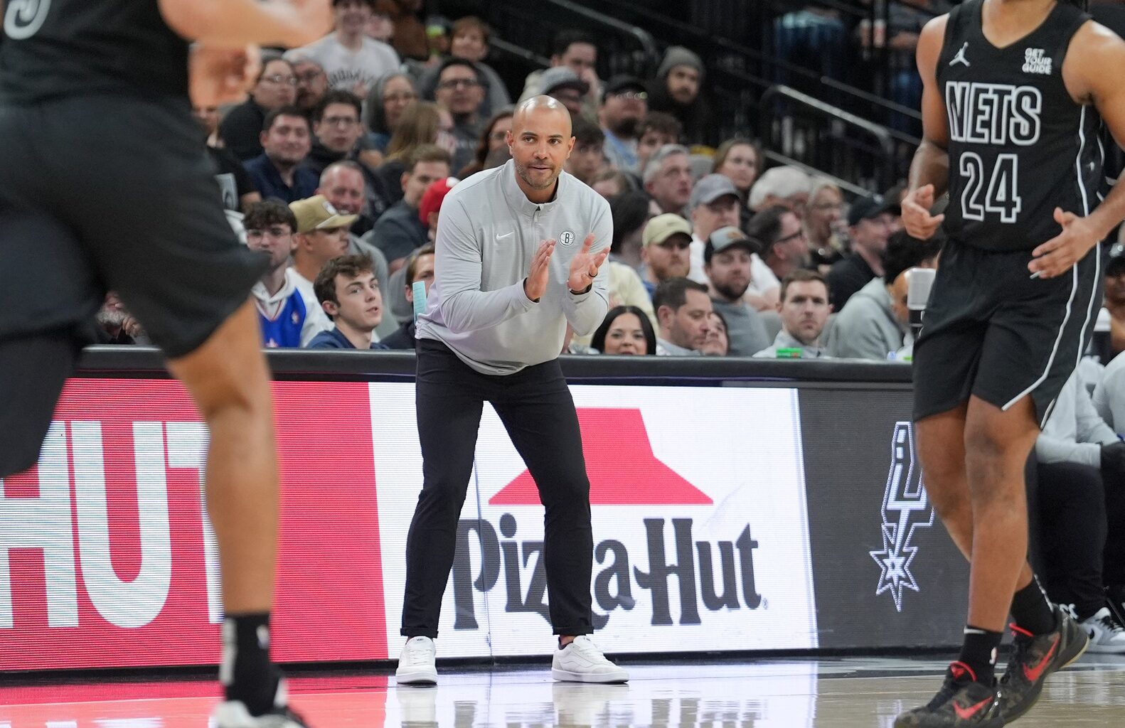 Brooklyn Nets head coach Jordi Fernandez