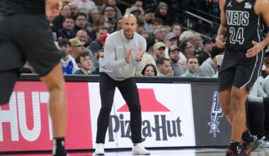 Brooklyn Nets head coach Jordi Fernandez