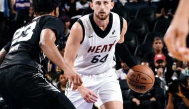 Erik Stevenson with Miami Heat