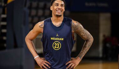 How Yaxel Lendeborg is finding his fit with Michigan basketball