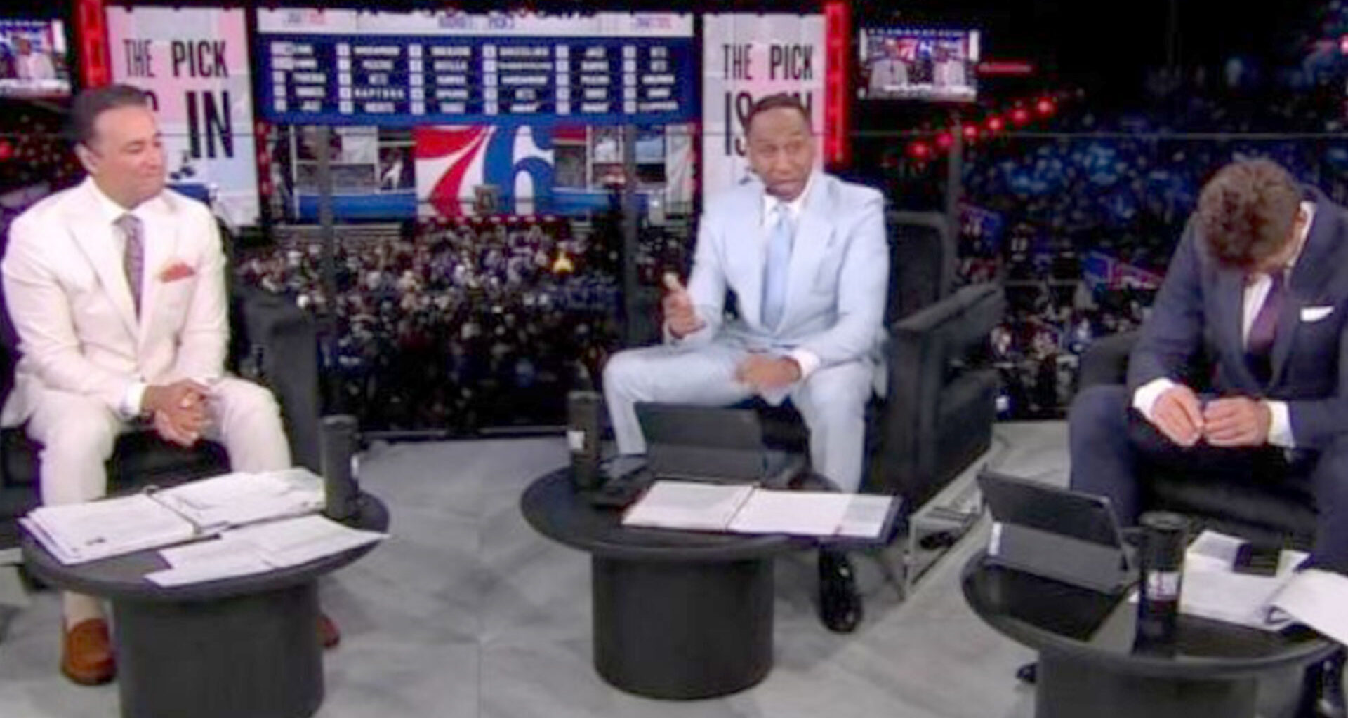 Stephen A. Smith slammed by fans for NBA Draft rant live on ESPN which 'had guest ready to walk off set'