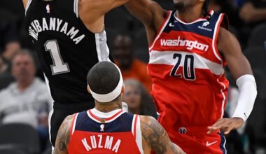 Wembanyama has career-high 50 points and 8 3-pointers to help Spurs top Wizards, 139-130