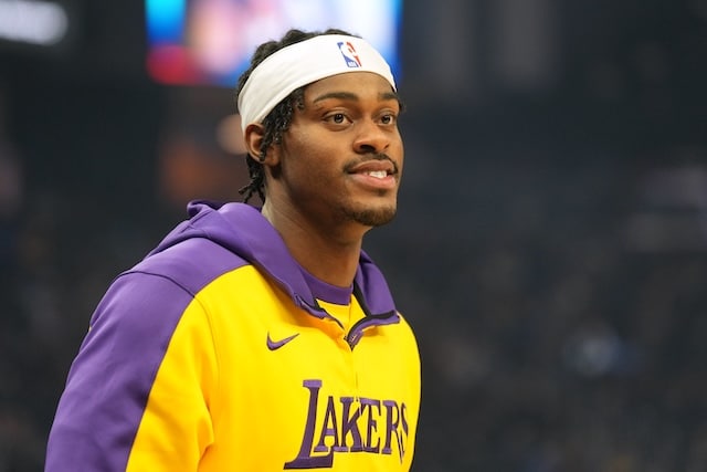 Jarred Vanderbilt Has Been In The Lab This Offseason