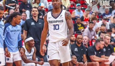 Javon Small with Grizzlies during Summer League