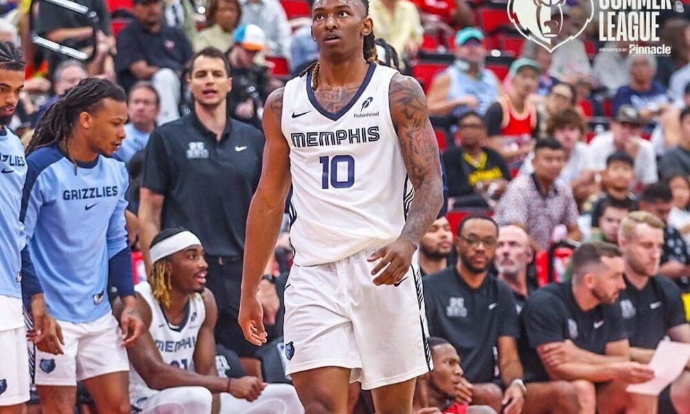 Javon Small with Grizzlies during Summer League
