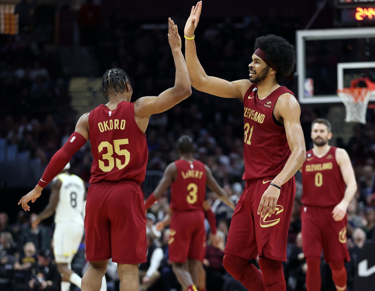 Jarrett Allen invited former teammate Isaac Okoro to wedding