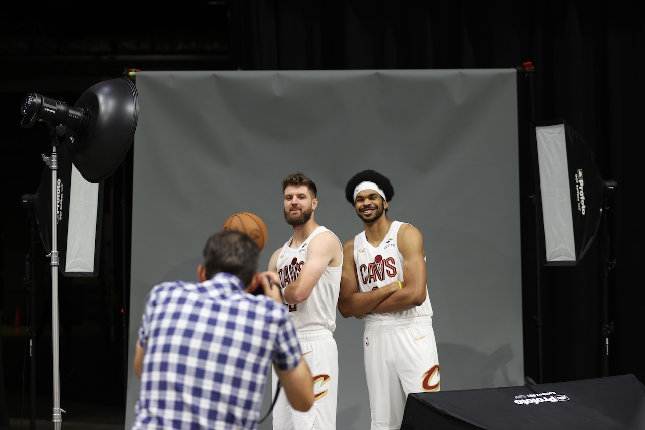 Jarrett Allen ties the knot with help from High School Musical and the Cavs family
