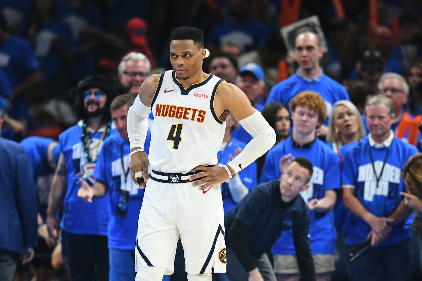 Russell Westbrook opted out of the final year of his contract with the Nuggets, which might not be a sound financial move.