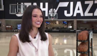New sideline reporter for the Jazz joins the team this season