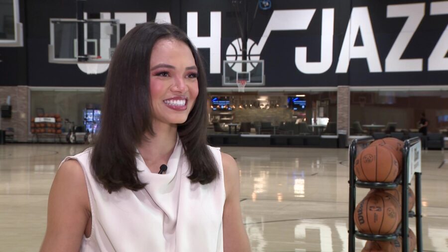 New sideline reporter for the Jazz joins the team this season