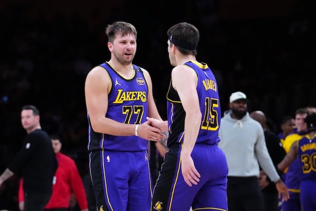 Austin Reaves Refutes Report He Doesn't Enjoy Playing With Luka Doncic