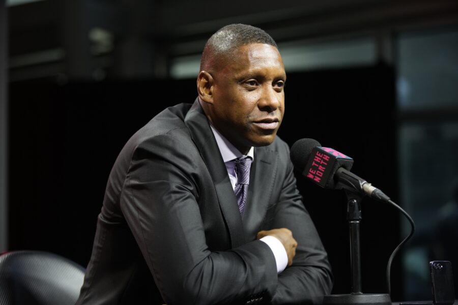 Raptors Notes: Ujiri, Poeltl, Roster