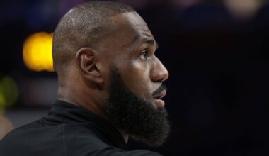 LeBron James supports Lakers courtside at NBA Summer League amid offseason uncertainty
