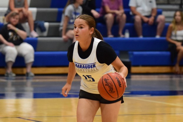 The girls' basketball teams from Allen Park Cabrini and Gibraltar...