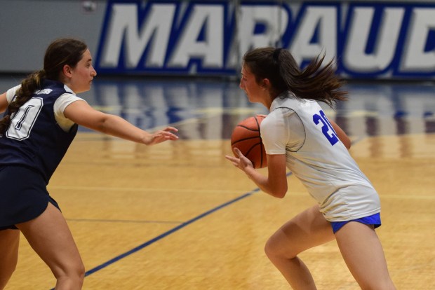 The girls' basketball teams from Allen Park Cabrini and Gibraltar...