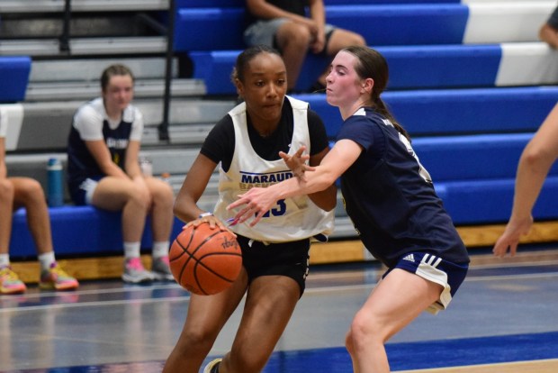 The girls' basketball teams from Allen Park Cabrini and Gibraltar...