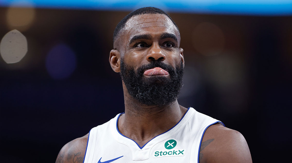 Detroit Pistons forward Tim Hardaway Jr. (8) during the second half against the Oklahoma City Thunder at Paycom Center.