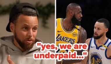 Why Steph Curry Thinks NBA Players Are Underpaid