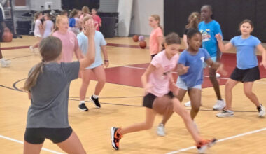 Scintilla welcomes over 40 students to Summer Basketball Camp